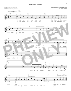 God Only Knows von Brian Wilson (Download) 