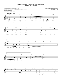 Have Yourself A Merry Little Christmas von Hugh Martin (Download) 