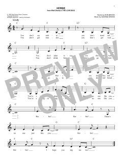 Herbie von George Bruns (Download) 