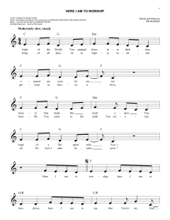 Here I Am To Worship von Tim Hughes (Download) 