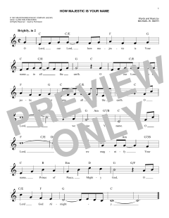How Majestic Is Your Name von Sandi Patty (Download) 