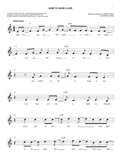 How To Save A Life von The Fray (Download) 