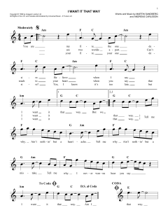 I Want It That Way von Backstreet Boys (Download) 