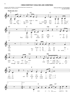 I Wish Everyday Could Be Like Christmas von Jim Carter (Download) 