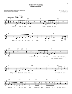 If I Didn't Have You von Randy Newman (Download) 