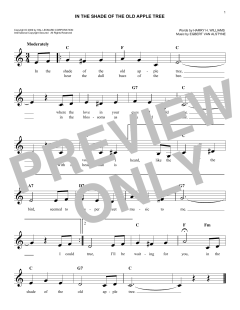 In The Shade Of The Old Apple Tree von Harry Williams (Download) 