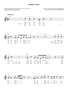 Invisible Touch von Genesis (Download) 