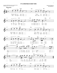 It's Christmas In New York von William Butt (Download) 