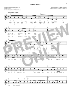 It's My Party von Lesley Gore (Download) 