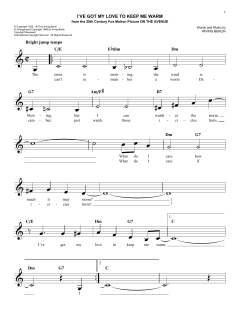 I've Got My Love To Keep Me Warm von Benny Goodman (Download) 