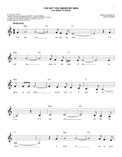 I've Got You Under My Skin von Cole Porter (Download) 