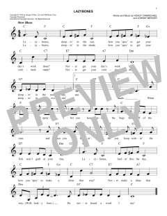 Lazybones von Johnny Mercer (Download) 