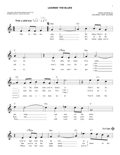 Learnin' The Blues von Rosemary Clooney (Download) 
