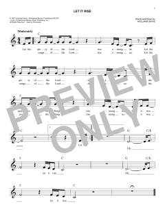 Let It Rise von Holland Mount Davis (Download) 