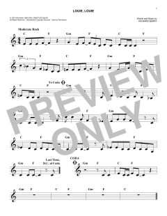 Louie, Louie von The Kingsmen (Download) 