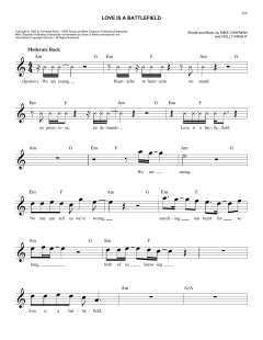 Love Is A Battlefield von Pat Benatar (Download) 