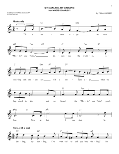 My Darling, My Darling von Frank Loesser (Download) 