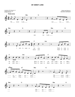 My Sweet Lord von George Harrison (Download) 