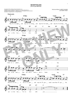 Nevertheless von Harry Ruby (Download) 