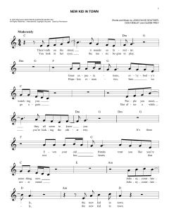 New Kid In Town von The Eagles (Download) 