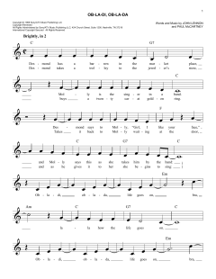 Ob-La-Di, Ob-La-Da von The Beatles (Download) 