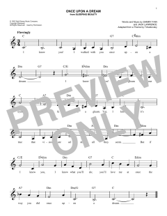 Once Upon A Dream von Sammy Fain (Download) 