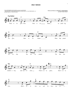 Only Grace von Matthew West (Download) 