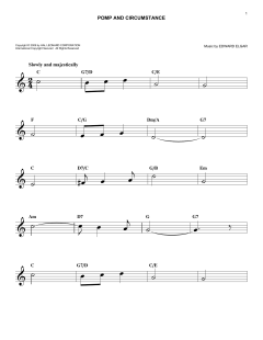 Pomp And Circumstance von Edward Elgar (Download) 