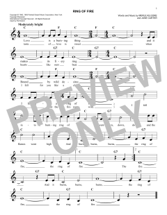 Ring Of Fire von Johnny Cash (Download) 