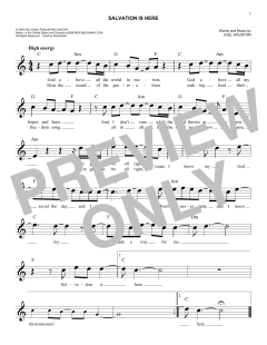 Salvation Is Here von Lincoln Brewster (Download) 