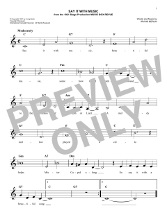 Say It With Music (Download) 