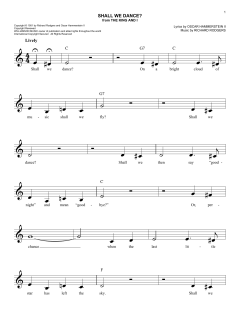 Shall We Dance? von Richard Rodgers (Download) 