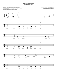 Shall We Dance? von Richard Rodgers (Download) 