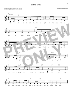 Simple Gifts (Download) 
