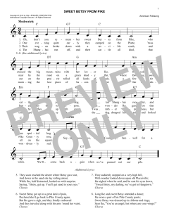 Sweet Betsy From Pike (Download) 