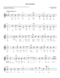 Take You Back von Jeremy Camp (Download) 