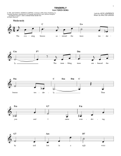 Tenderly von Jack Lawrence (Download) 