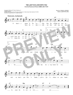 The Lady's In Love With You von Benny Goodman (Download) 