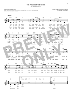 The Power Of The Cross von Keith Getty (Download) 