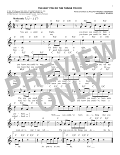 The Way You Do The Things You Do von The Temptations (Download) 