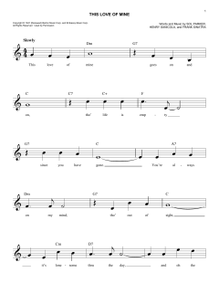 This Love Of Mine von Sol Parker (Download) 