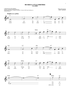 We Need A Little Christmas von Kimberley Locke (Download) 
