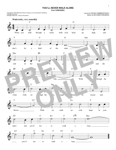 You'll Never Walk Alone von Richard Rodgers (Download) 