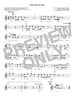 Your Love Oh Lord von Third Day (Download) 