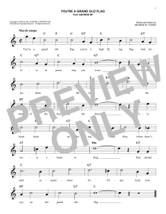 You're A Grand Old Flag von George Cohan (Download) 