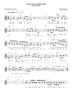 You've Got A Friend In Me (Download) 
