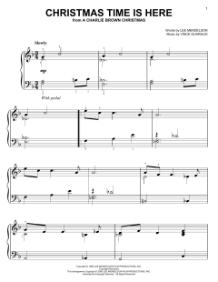 Christmas Time Is Here von Lee Mendelson (Download) 