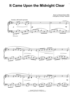 It Came Upon The Midnight Clear von Edmund Hamilton Sears (Download) 