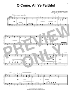 O Come, All Ye Faithful von John Francis Wade (Download) 