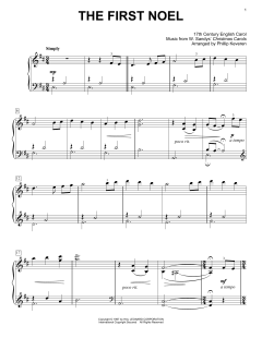 The First Noel von W. Sandys' Christmas Carols (Download) 